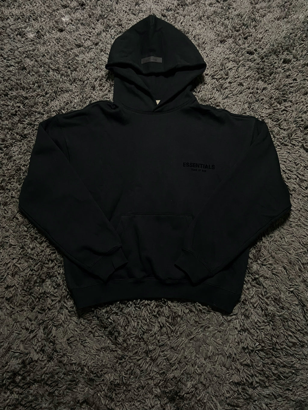 Essentials FOG Black Tracksuit SS22