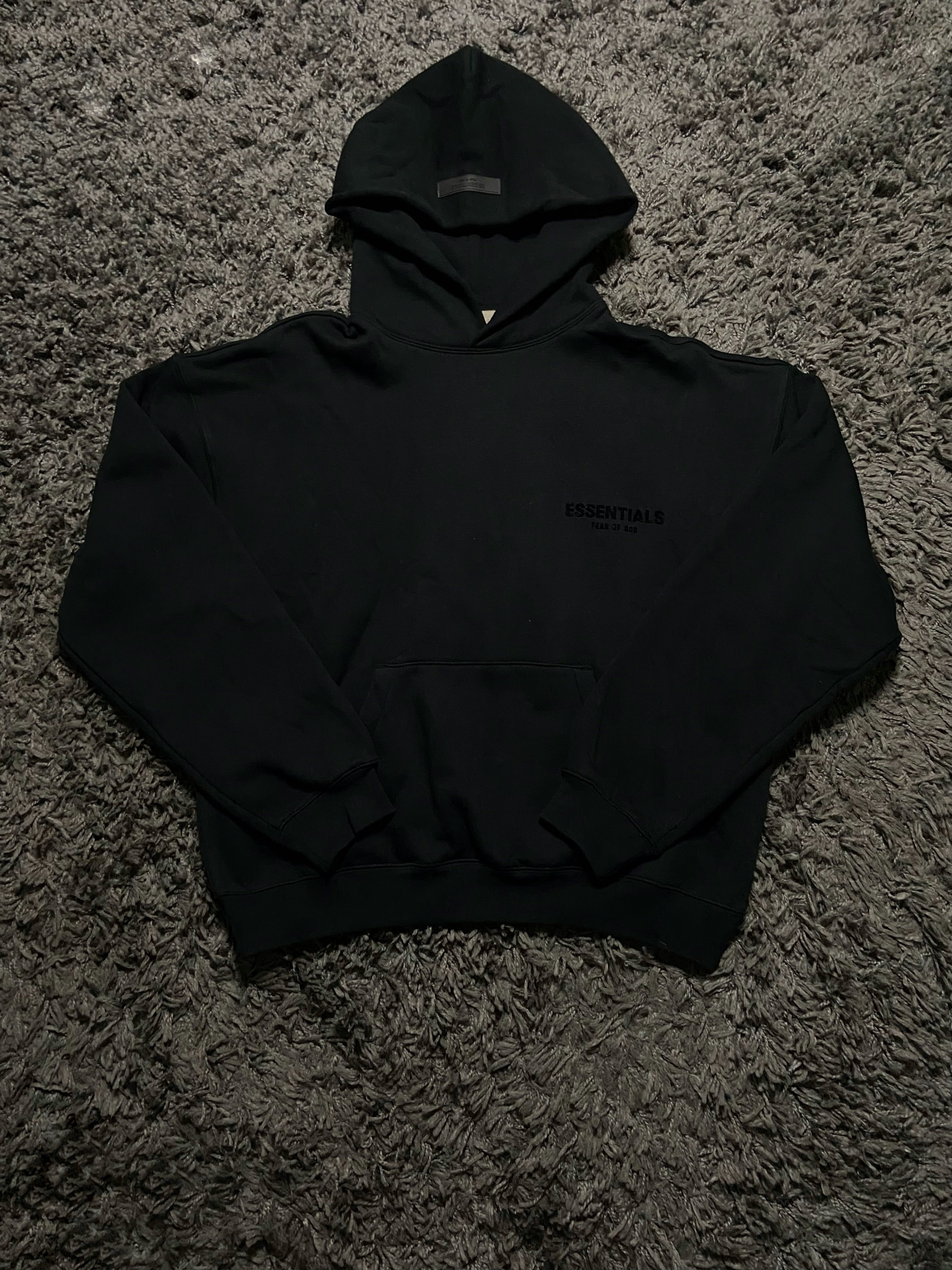 Essentials FOG Black Tracksuit SS22