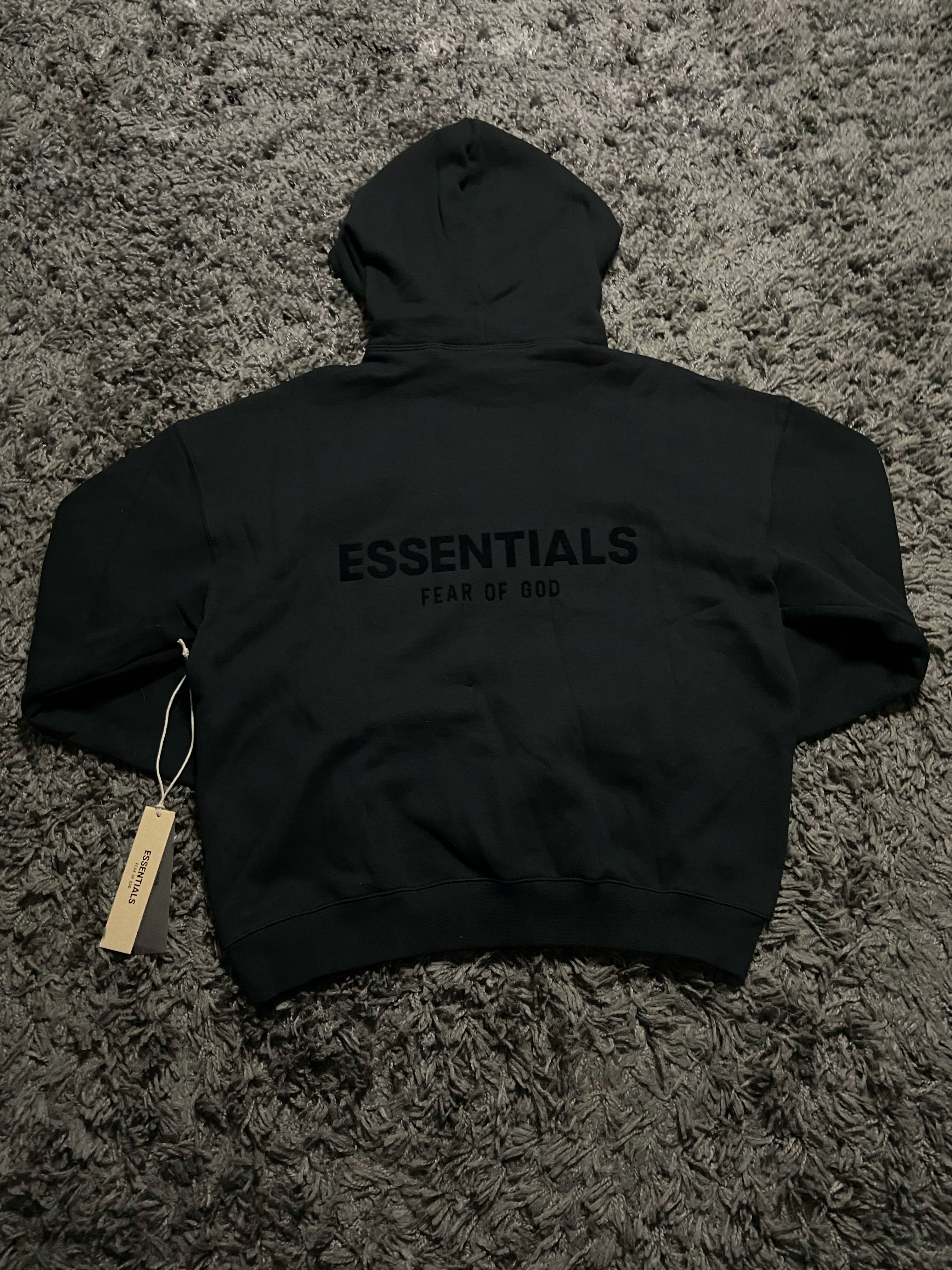 Essentials FOG Black Tracksuit SS22